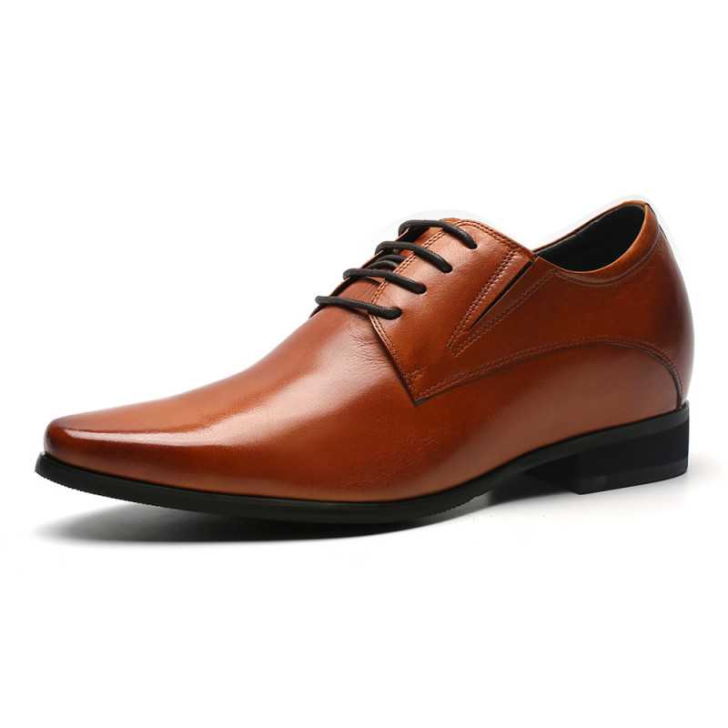 Mens dress shoes 3 inch outlet heel